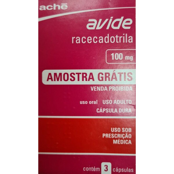 Avide - Racecadotrila 100mg - 3 Cápsulas